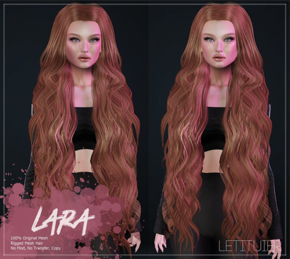 {Letituier} Lara Hair - Fatpack
