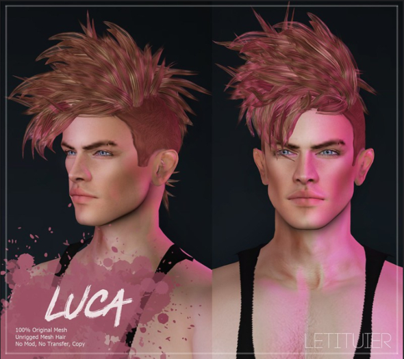 {Letituier} Luca Hair - Fatpack