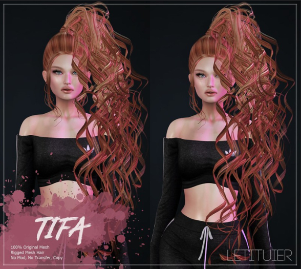 {Letituier} Tifa Hair - Fatpack