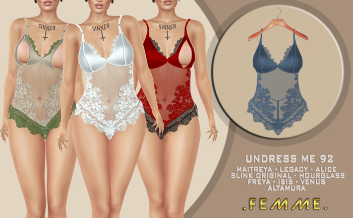 [FM] UNDRESS ME 92 BLUE 