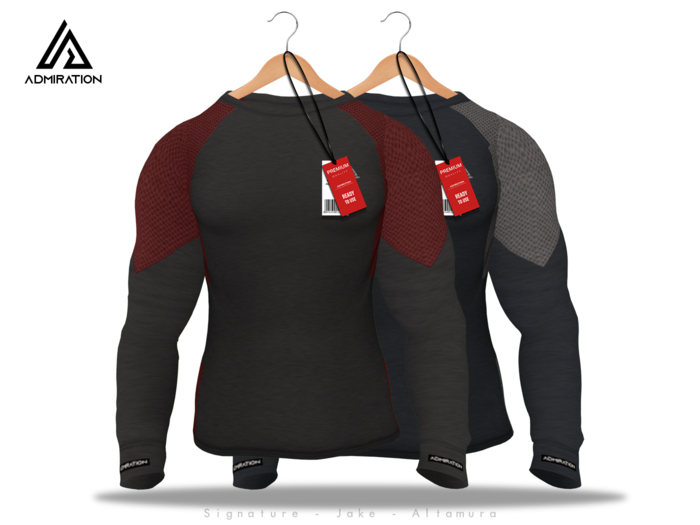 Admiration - Activewear Gym Tee Pack 2