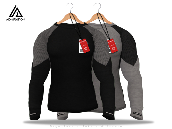 Admiraiton - Activewear Gym Tee Pack 3 Signature Jake Altamura