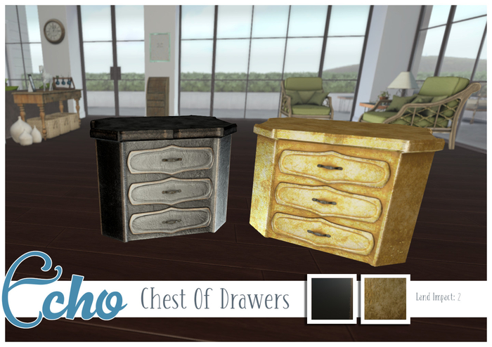 Echo - Blenheim - Drawers - Style 2