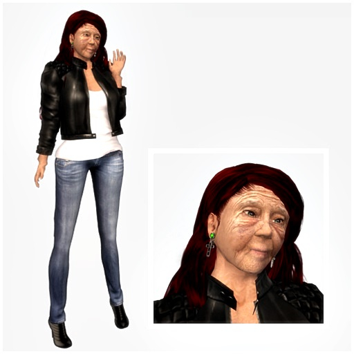 VC - Old Lady Biker Chic - Fullavatat