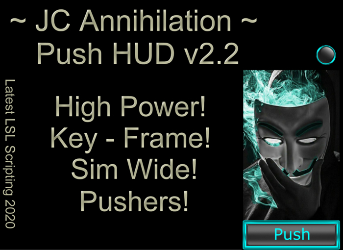 Second Life Marketplace - Push HUD v2.2 Mesh Platform ~ JC Annihilation