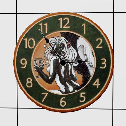 Martini Time Clock by XianJaguar