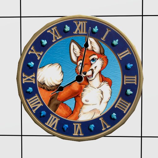 Sly Fellow Clock by XianJaguar