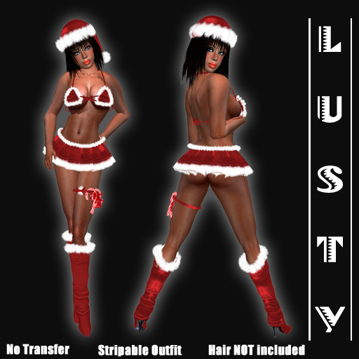 Stripable Santa