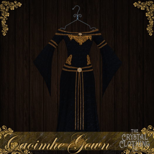 [CC Co.] Caoimhe - Gown - Midnight