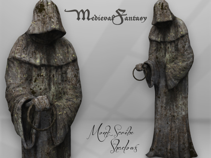 [MF] The darkest scribe monk of shadows statue (boxed