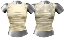 RIOT / Tori Rolled-Sleeve Tee - Cream | Maitreya / Belleza / Slink / Legacy