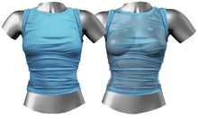 RIOT / Tori Rolled-Sleeve Tee - Glacier | Maitreya / Belleza / Slink / Legacy