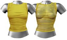RIOT / Tori Rolled-Sleeve Tee - Goldenrod | Maitreya / Belleza / Slink / Legacy