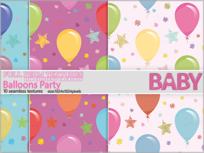 :*BC*: TEXTURES Balloon Party