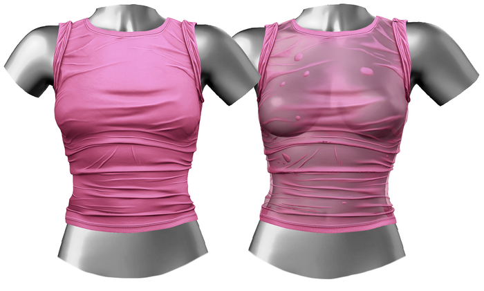 RIOT / Tori Rolled-Sleeve Tee - Sangria | Maitreya / Belleza / Slink / Legacy