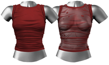 RIOT / Tori Rolled-Sleeve Tee - Sizzle | Maitreya / Belleza / Slink / Legacy