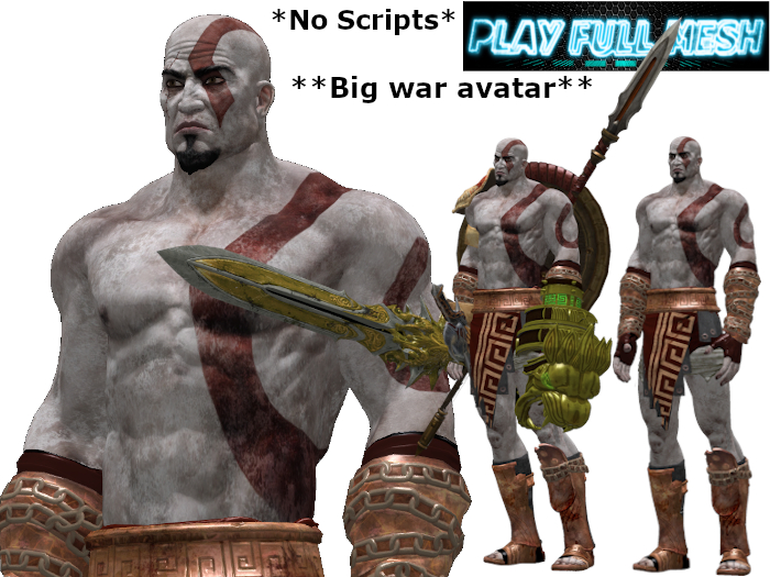 **Big Warrior Avatar**PlaFullMesh