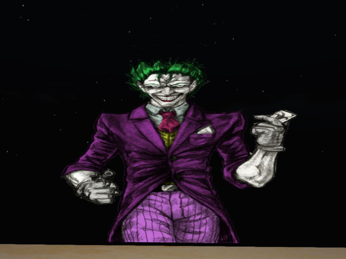 Joker Neon Poster