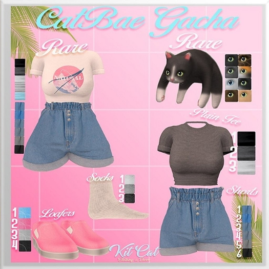 KitCat - CatBae Gacha Tee 2