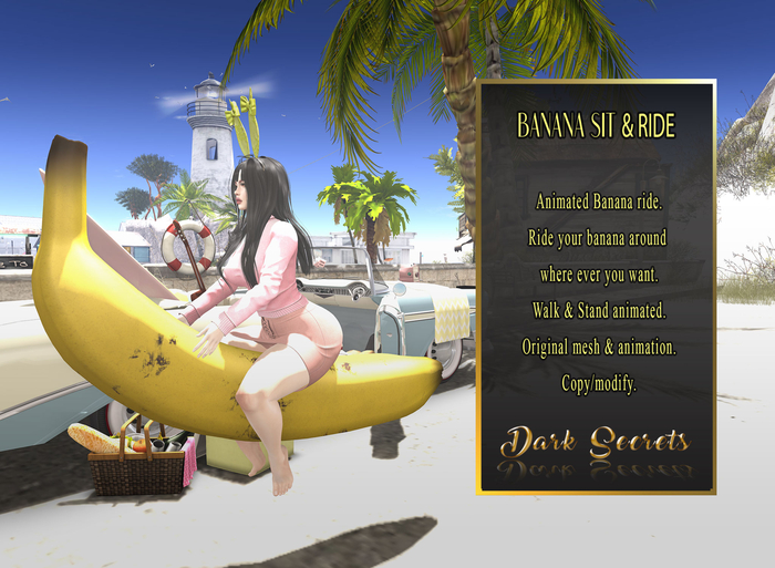 Dark Secrets - Banana Sit & Ride