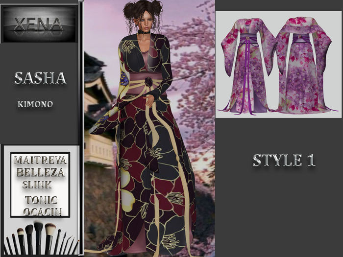 SASHA KIMONO 2 VERSIONS STYLE 1