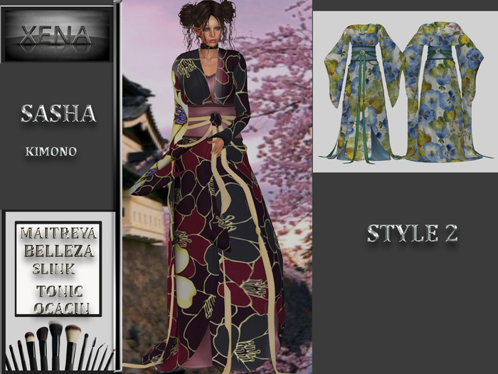 SASHA KIMONO 2 VERSIONS STYLE 2