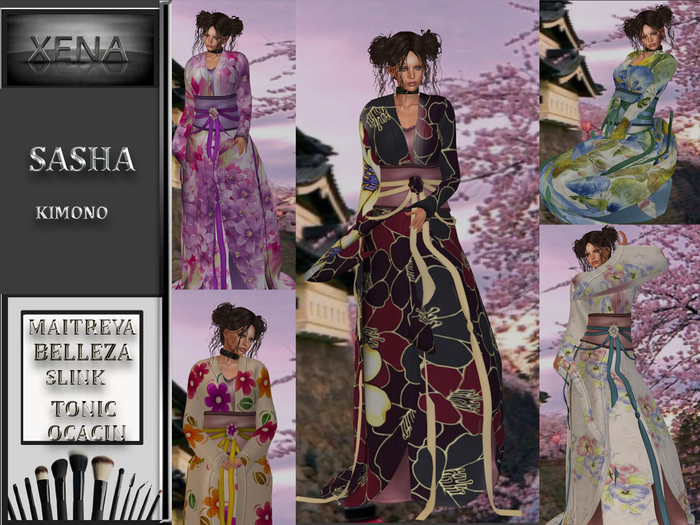 SASHA KIMONO STYLE FULL PACK DEMO
