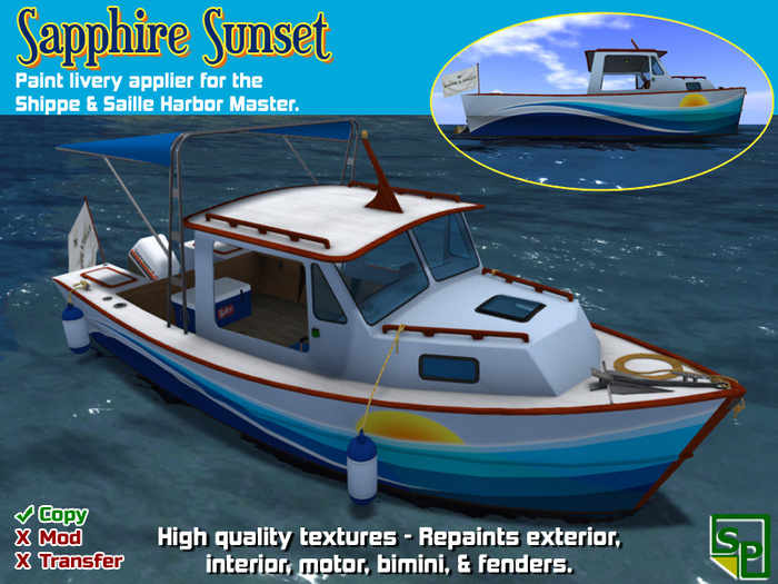 Harbor Master Paint Applier - Sapphire Sunset