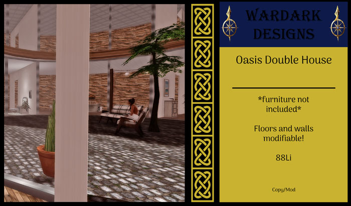 Wardark Designs -Oasis Double House