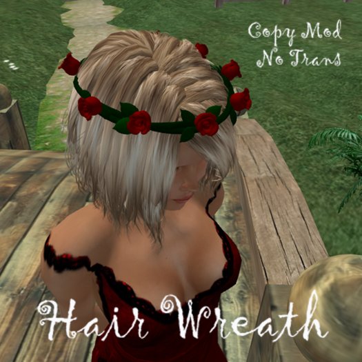 Rose Hair Wreath