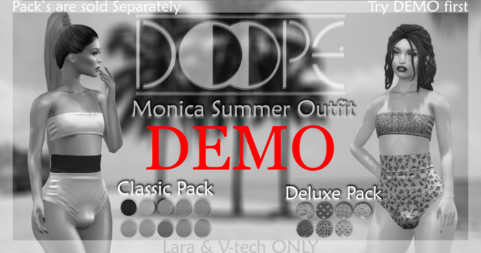 Doope Monica Summer Outfit - DEMO