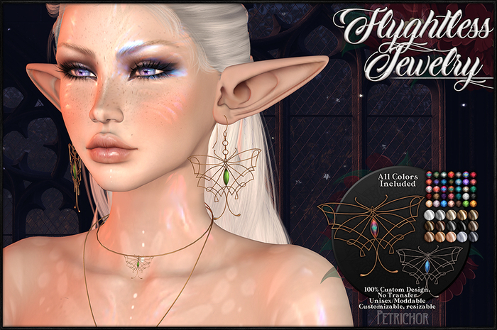 :[P]:- Flyghtless Jewelry