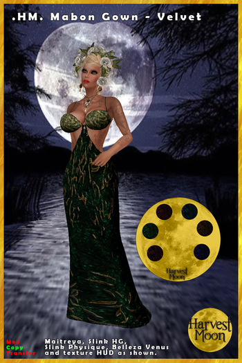.HM. Mabon Gown - Velvet [Add and Click]