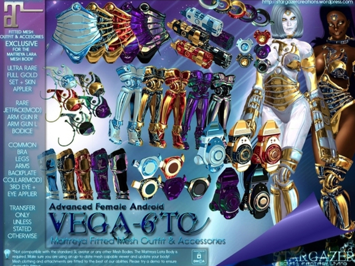 SG Vega-6TC - Bodice Nebula RARE