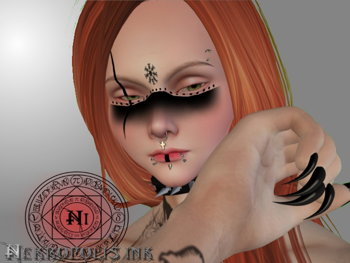 NI - Viking makeup