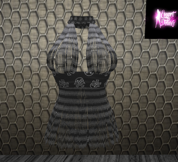 ~SugarBaby~ Laney Dress-Slink/Hourglass-Skulls
