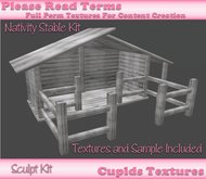 *Cupids* 3D Sculpt Nativity Stable Kit