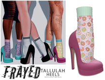 Frayed - Tallulah Heels - Pink
