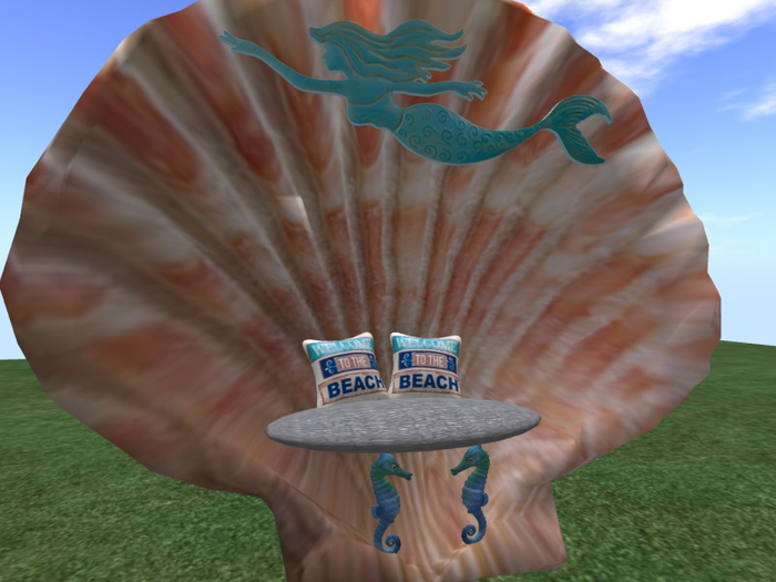 TM Mermaid Shell Seat - Single