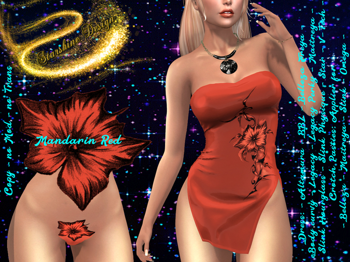~*SD*~ F044F [Mandarin Red] {ADD to unpack}