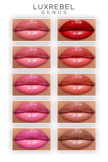 LUXREBEL '' PLASTIC DOLL'' LIPSTICK / MID (GENUS)