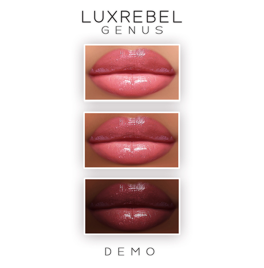 LUXREBEL '' PLASTIC DOLL'' LIPSTICK / DEMO (GENUS)