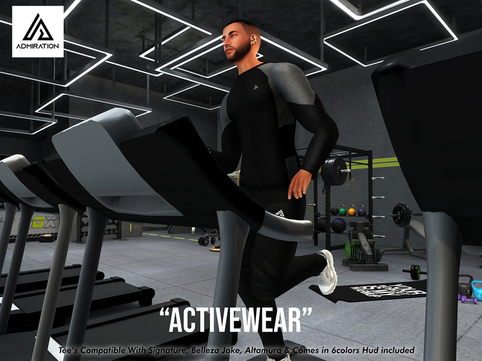 Admiration - Aw Gym Tee Fatpack 