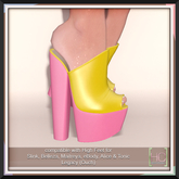 [HC] Galen Tropical Mules for Slink, Belleza, Maitreya, eBody, Signature, Legacy & Tonic