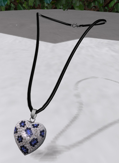 *SG* Heart simple necklace (box)