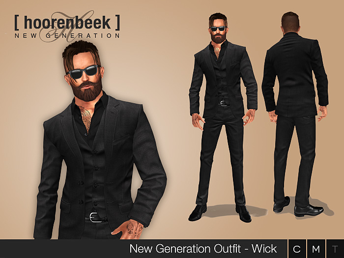Complete Outfit - Wick - Signature, Belleza, SLink, Classic Avatar