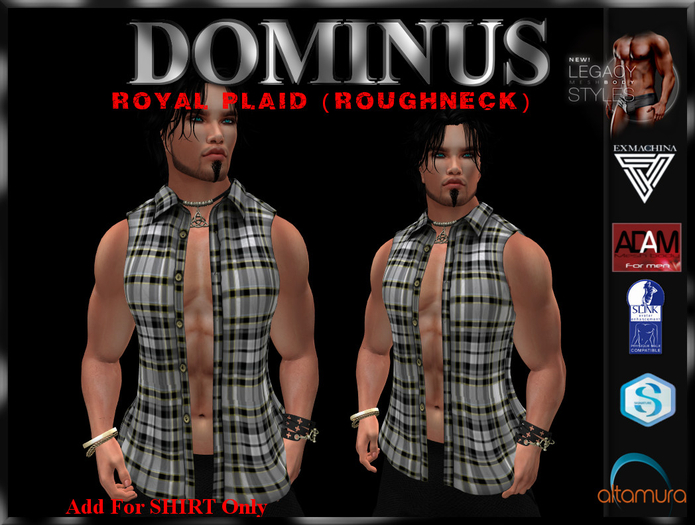 ~DOMINUS~Royal Plaid (RoughNeck) (ADD)