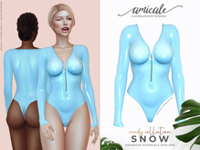 Snow Bodysuit CC ➔ SKY *materials | bom | rlv*