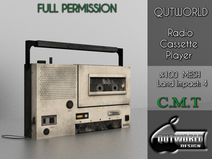.::QUTWORLD Radio Cassette Player::.FP Unpack (ADD)