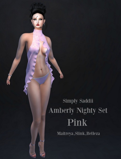 Simply Saddii-Amberly Set-Pink
